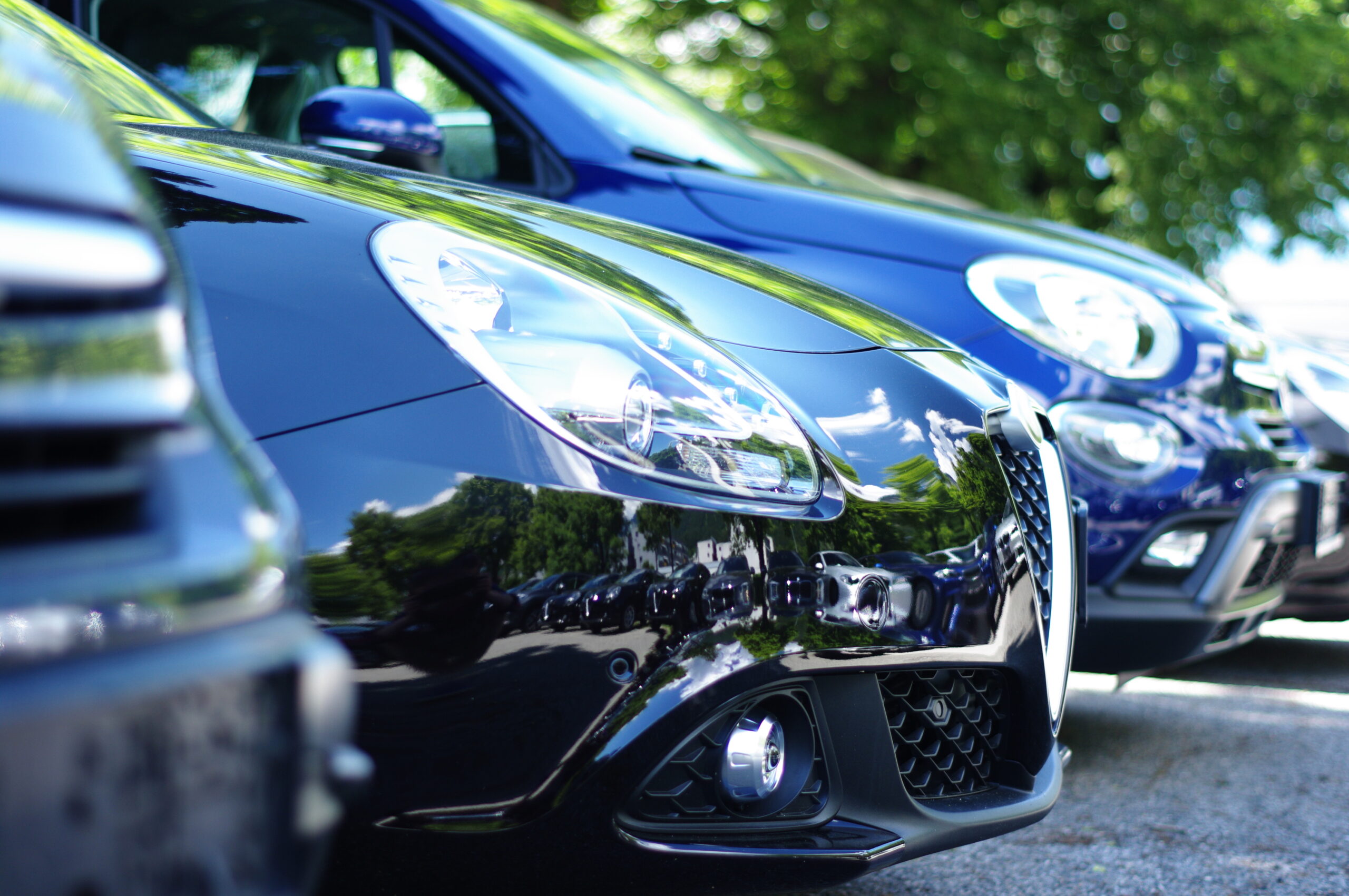 Neuwagen, verschiedene Modelle